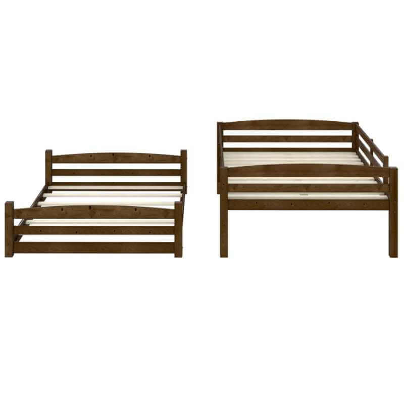Lit superposé (double-double) en bois massif DHP Sierra – Image 7