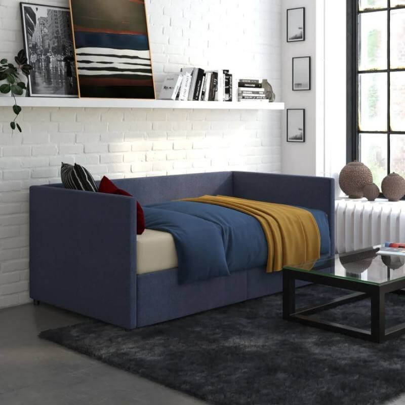 Lit de repos grandeur Simple avec rangement – Image 2