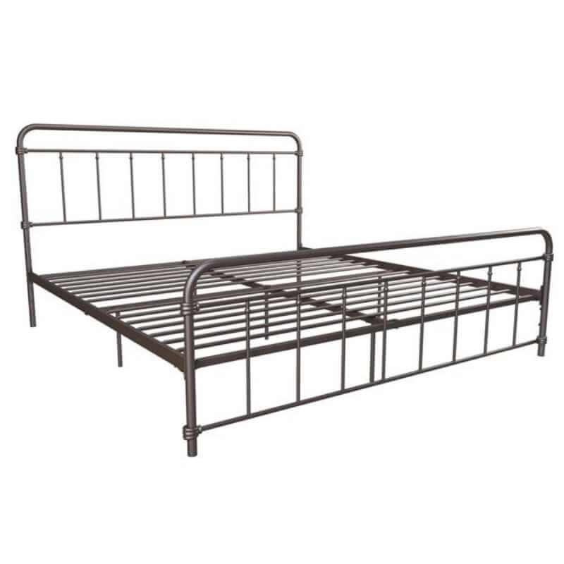 Lit en métal Wallace King Size avec rangement sous le lit – Image 5