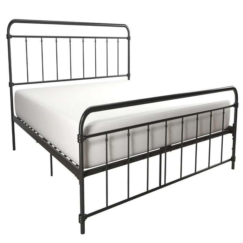 Lit en métal Wallace King Size avec rangement sous le lit – Image 2
