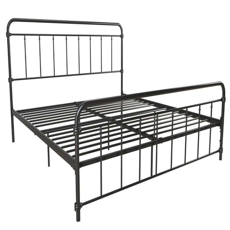 Lit en métal Wallace King Size avec rangement sous le lit – Image 3