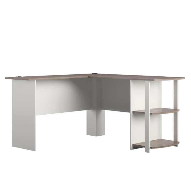 Bureau d'angle Dakota d'Ameriwood Home avec étagères – Image 2