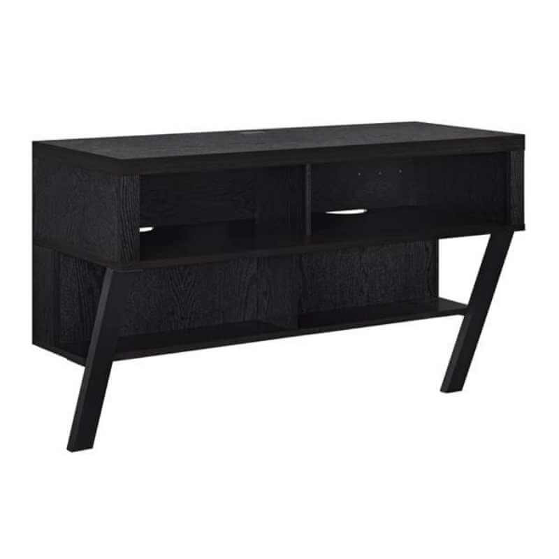 Support mural pour téléviseur Dorel Layton, pour téléviseurs de 119 cm (47 po), en chêne noir – Image 2