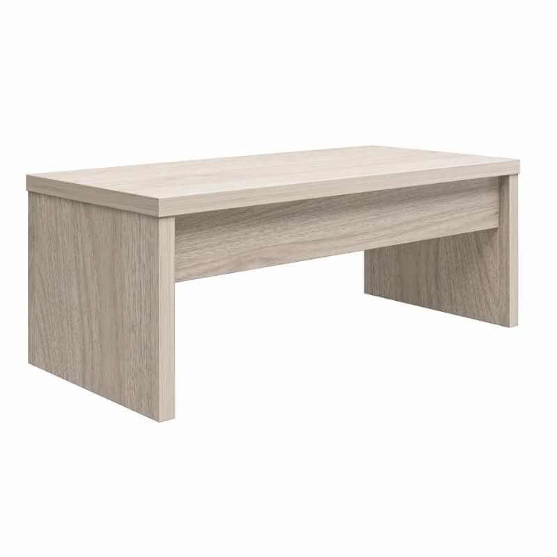 Table basse relevable Mr. Kate Winston en noyer clair, style côtier – Image 3