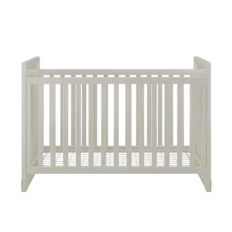 Lit bébé convertible 2-en-1 Baby Relax Mile pour chambre d'enfant, gris clair – Image 3