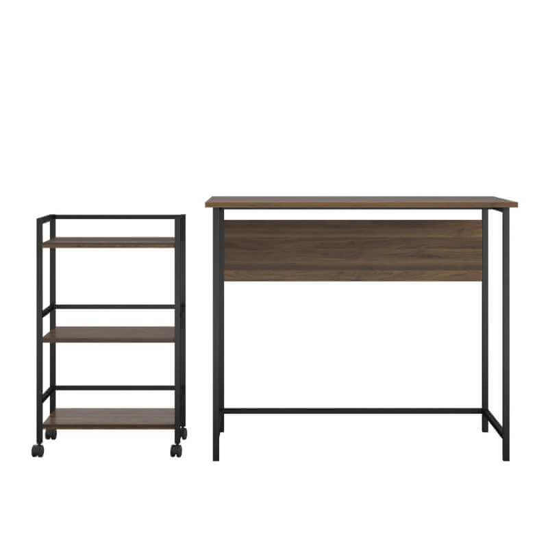 Bureau avec chariot roulant – Image 3