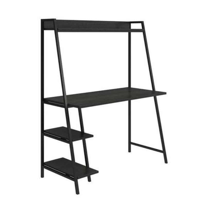 Bureau échelle Bushwick en chêne noir de 111,3 cm (43,8 po) – Image 3
