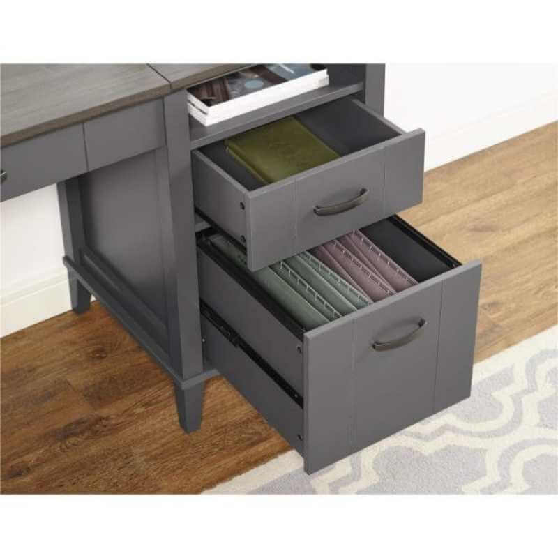 Bureau relevable Adler d'Ameriwood Home, couleur expresso – Image 6