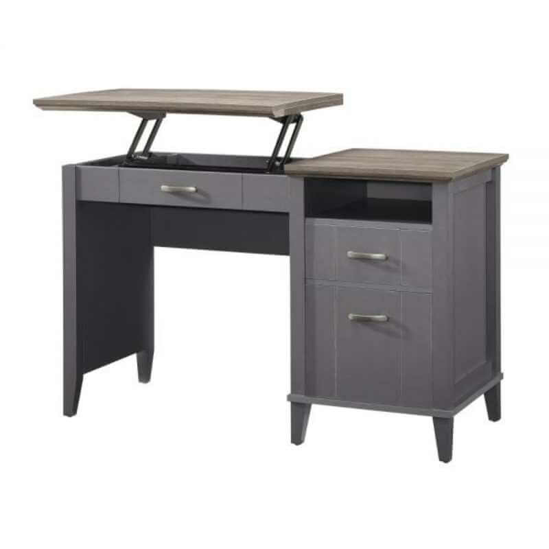 Bureau relevable Adler d'Ameriwood Home, couleur expresso – Image 5
