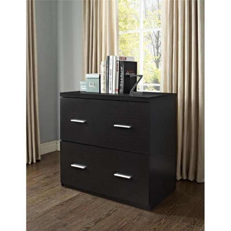 Classeur à deux tiroirs Ameriwood Home Princeton Espresso – Image 2