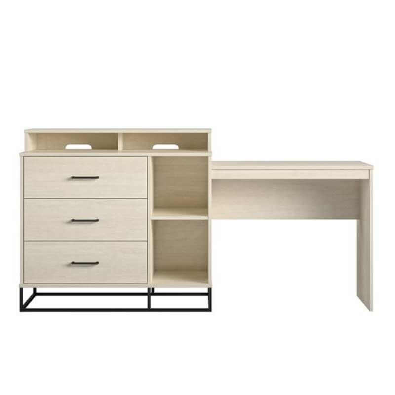 Ensemble meuble multimédia et bureau 3 en 1 Novogratz Kelly – Image 3