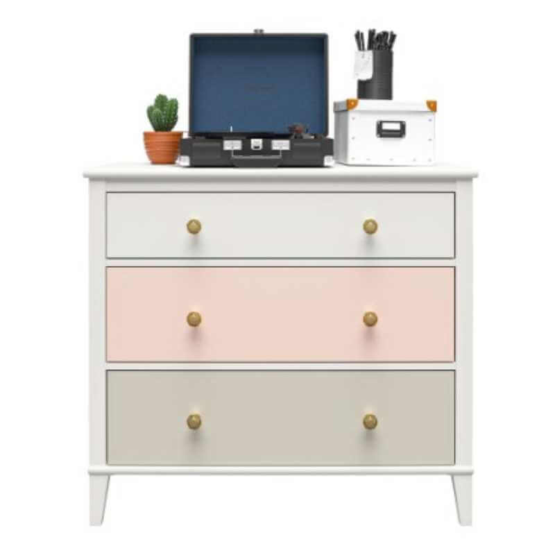 Commode Monarch Hill Poppy blanche à 3 tiroirs – Liquidation meuble ...
