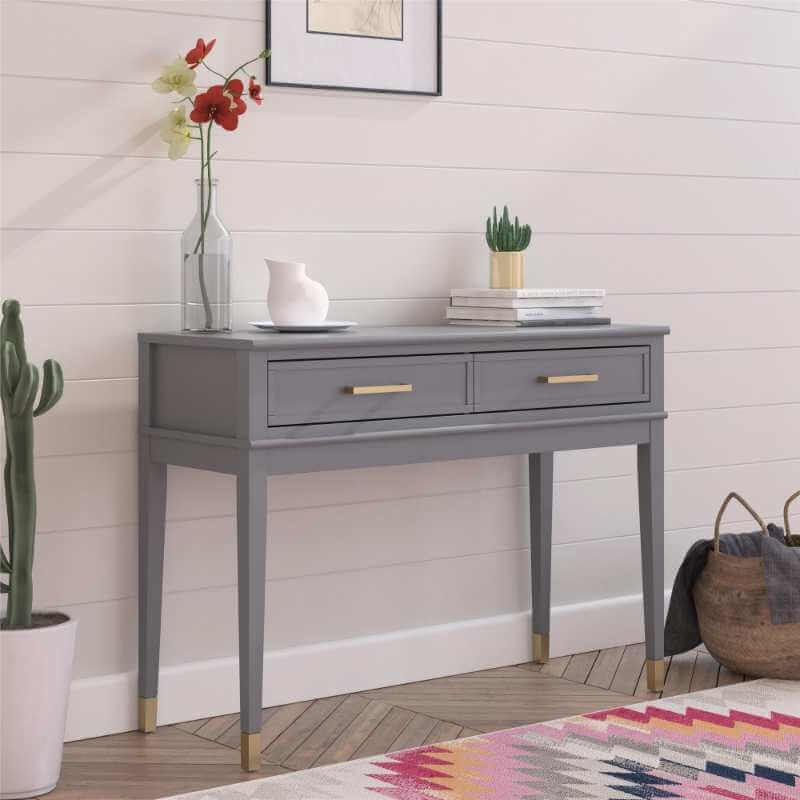 Table console noire CosmoLiving par Cosmopolitan Westerleigh – Image 3