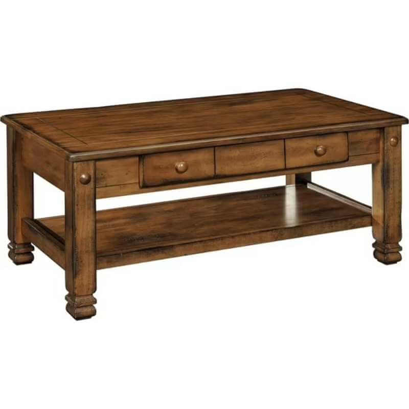 Table de salon brun – Image 3