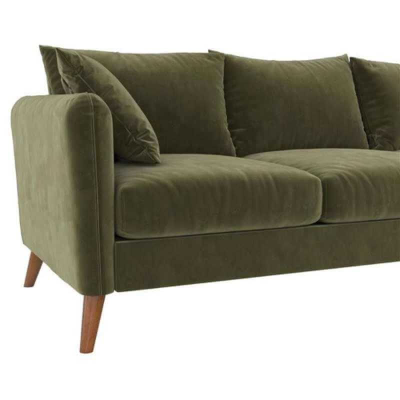 Canapé sectionnel Moderne en Velours – Image 3