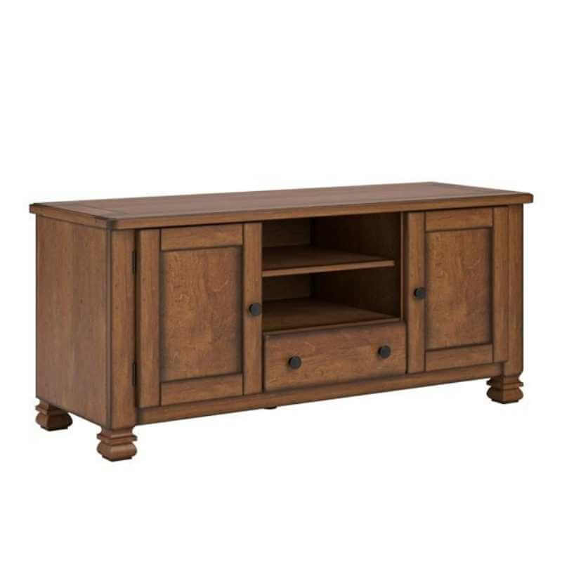 Meuble TV Ameriwood Home San Antonio en placage de chêne toscan – Image 2
