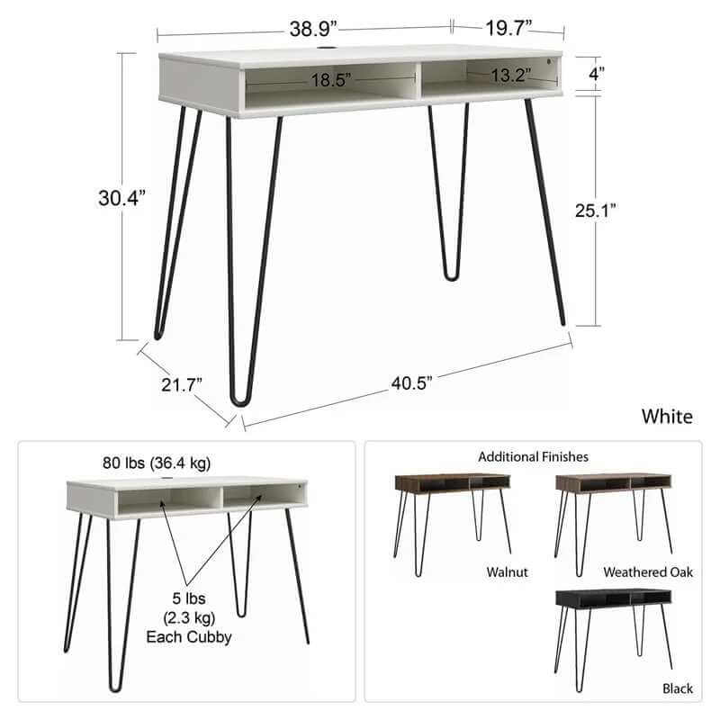 Bureau d'ordinateur et d'écriture Ameriwood Home Owen 41 W – Image 7