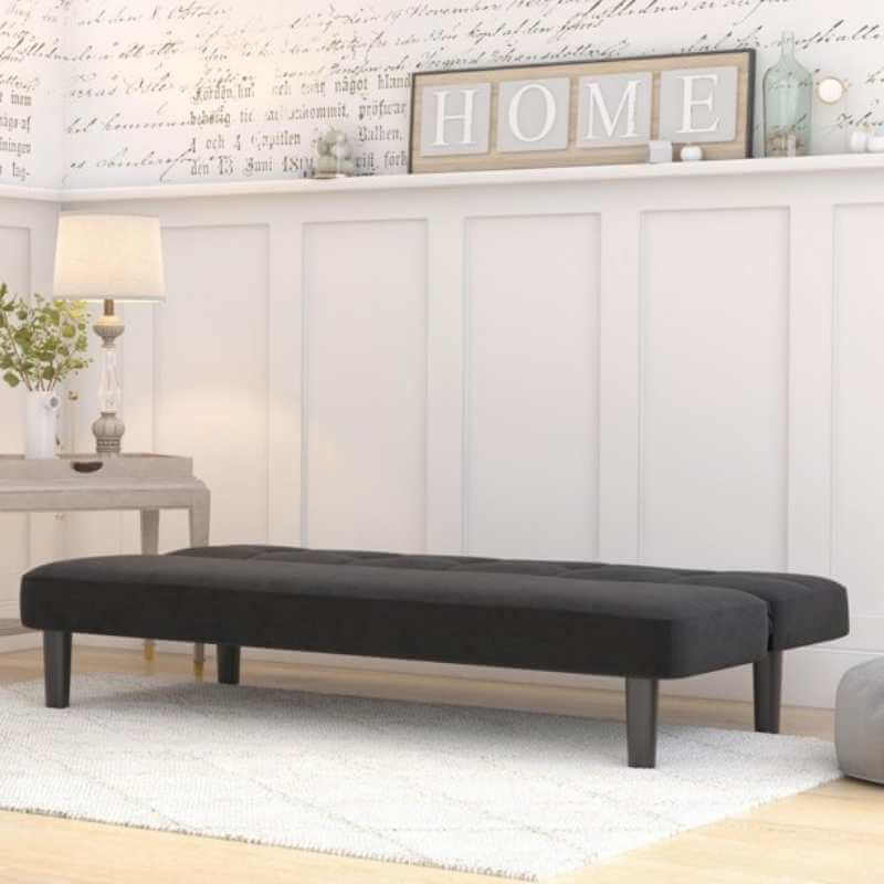 Futon convertible en microfibre – Image 3