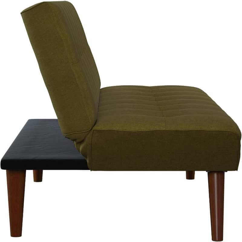 Canapé-lit futon convertible en lin – Image 3