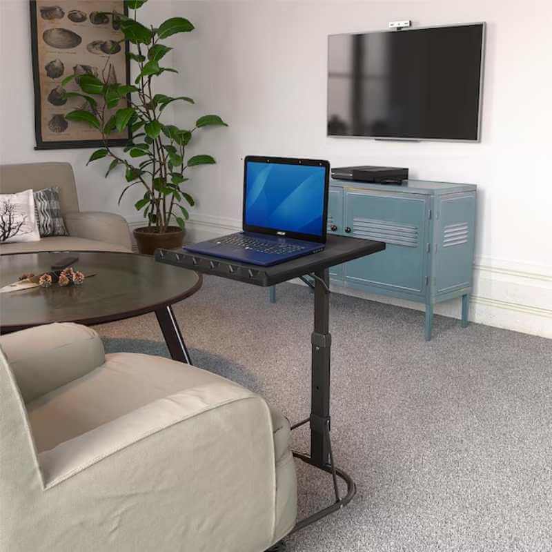 COSCO Table d'activité, multifonction, réglable en hauteur, noir – Image 2