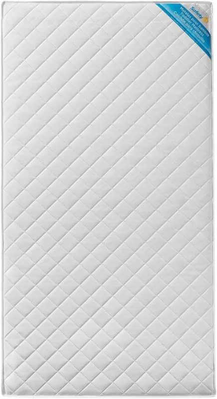 Safety 1st Transitions Matelas pour berceau et lit d'enfant, housse imperméable et résistante aux taches, blanc – Image 2