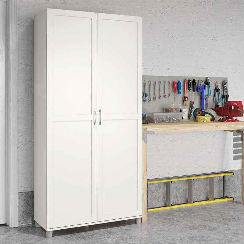 Armoire de Rangement Systembuild Evolution 36 po – Blanc