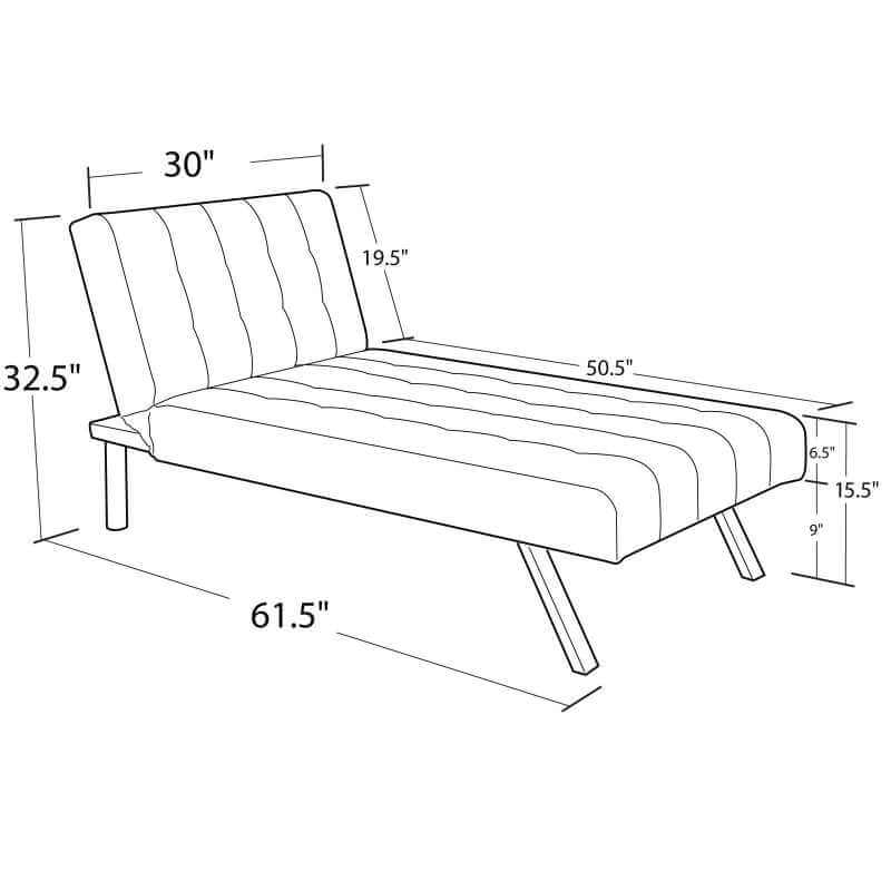 Chaise Longue Moderne Emily – Design Contemporain & Confort Polyvalent – Image 5