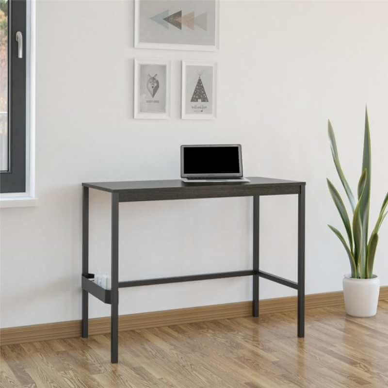 Bureau informatique Ameriwood Home Nickle Creek – style industriel rustique, 39 po – Image 3